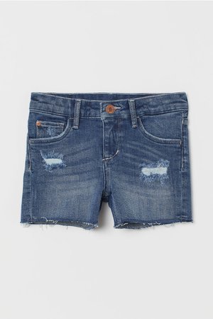 Denim Shorts - Denim blue - Kids | H&M US