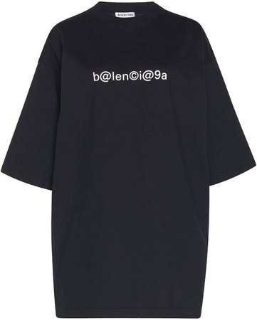 Oversized Logo-Print T-Shirt