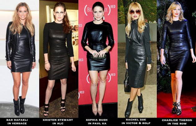 all leather outfit celeb - Google Search