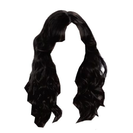 black curly wavy hair curtain bangs