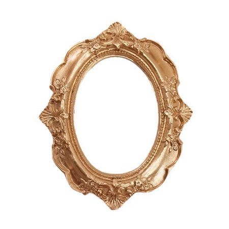 Vintage Baroque Photo Frame Antique Table Resin Decoration Gold Ornate Textured Picture Frame for Home Decor European Retro Style No Stand, No Glass - Walmart.com