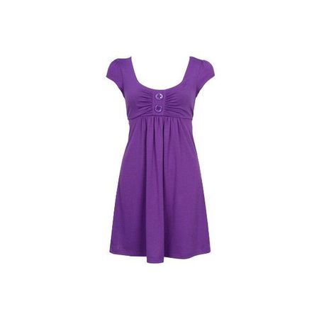 purple babydoll dress