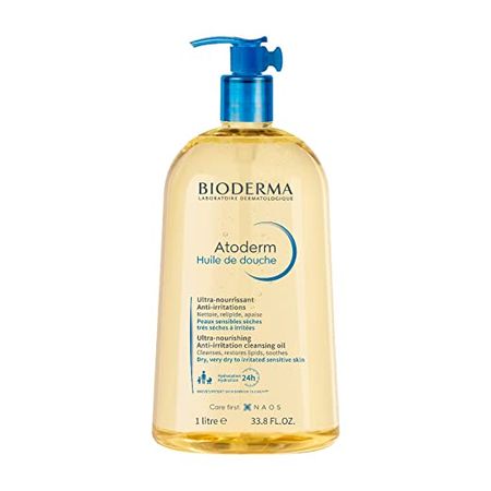 Amazon.com: Bioderma - Atoderm - Cleansing Oil - Face and Body Cleansing Oil - Soothes Discomfort - Cleansing Oil for Very Dry Sensitive Skin : Beauty & Personal Care