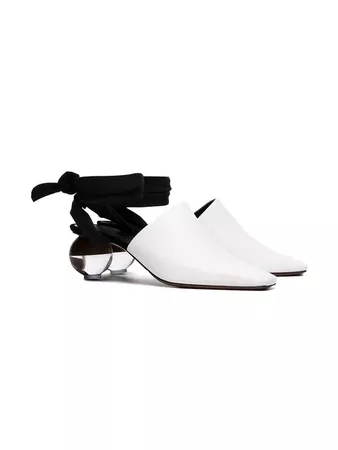 Neous Leather Brough 55 Ball Heel Mules - Farfetch