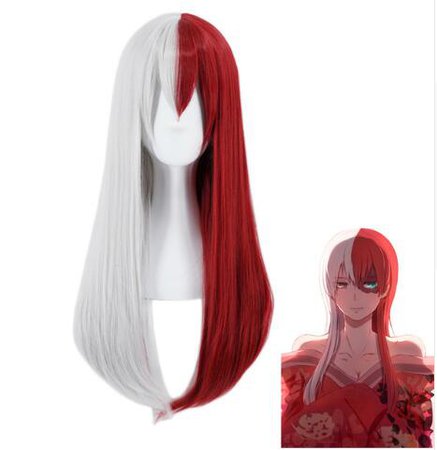 Todoroki Wig Female My Hero Academia Hair Costume - RykaMall