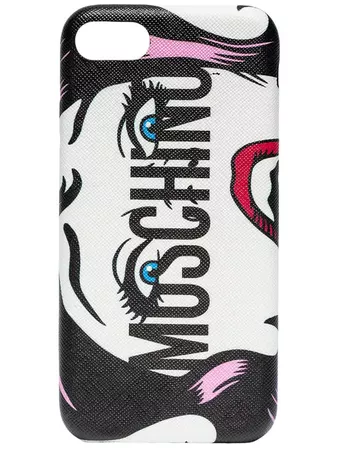 Moschino logo print iPhone 8 case