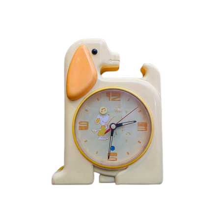 Antique Animated Dog Clock, Vintage Dog Table Clock, Mechanical Alarm Clock, Antique Clock, Dog Clock, Fully Working