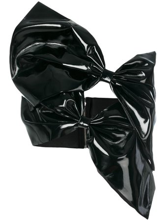 Seen Users Latex Bow Effect Top