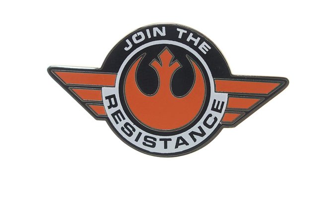 Disney Star Wars The Force Awakens - Join The Resistance Pin [1541009872-298564] - $9.89
