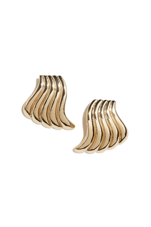 H&M Swirly Earrings