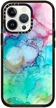 Amazon.com: CASETiFY Impact Case for iPhone 13 Pro - Acid Smiles Neon Green - Clear Black : Cell Phones & Accessories