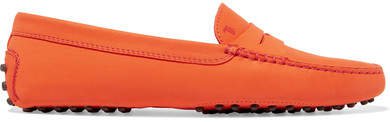 Gommino Suede Loafers - Orange