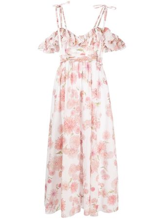 Giambattista Valli Dahlia Pop Floral Print Dress - Farfetch
