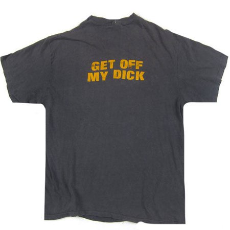 Vintage Beastie Boys Get Off My Dick T-Shirt 1986 Def Jam Mike D Ad Rock MCA Rap Hip Hop – For All To Envy