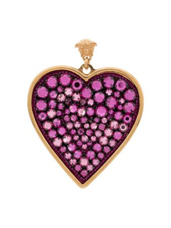 Versace Heart Drop Earrings | Farfetch.com