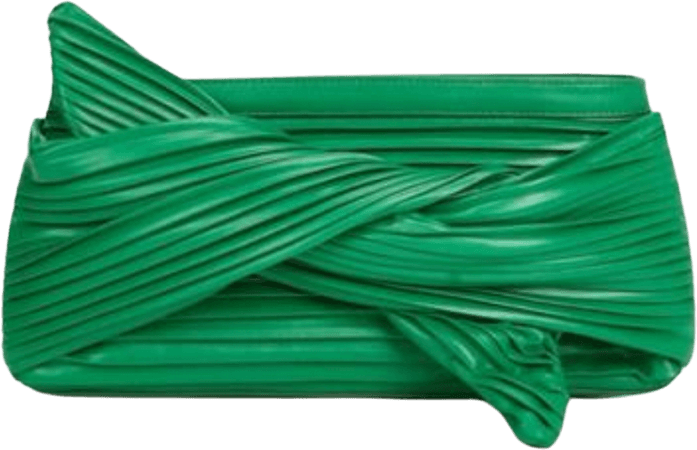 green wrap purse
