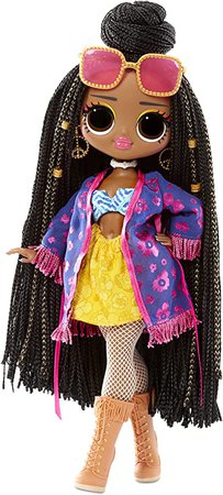 Amazon.com: LOL Surprise OMG World Travel Sunset Fashion Doll with 15 Surprises Including Fashion Outfit, Travel Accessories and Reusable Playset – Great Gift for Girls Ages 4+ : Toys & Games