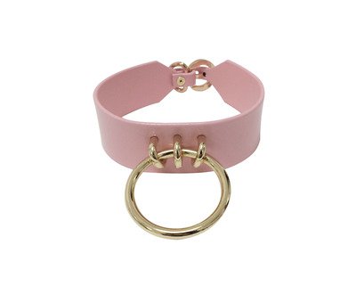 Leather Tahliah Choker ( Pink ) · CREEPYYEHA · Online Store Powered by Storenvy