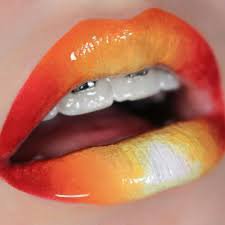 orange and white lips - Google Search