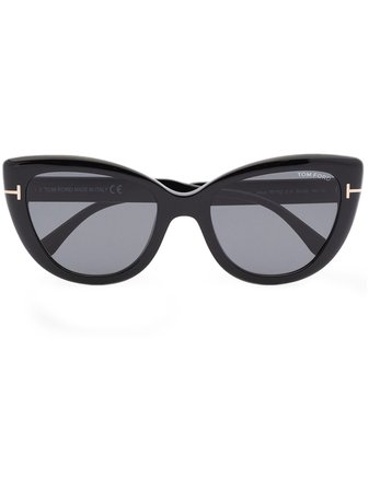 Shop TOM FORD Eyewear Anya cat-eye frame sunglasses with Express Delivery - FARFETCH