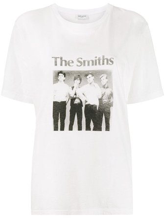 Saint Laurent The Smiths-print T-shirt - Farfetch