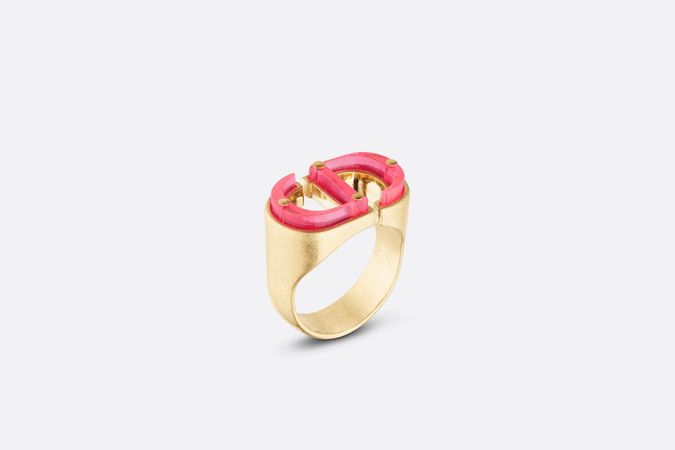 dior 30 montaigne pink ring