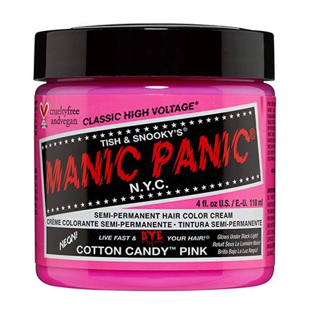 Manic Panic Hair Dye "Cotton Candy Pink"