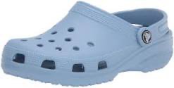 dusty blue crocs