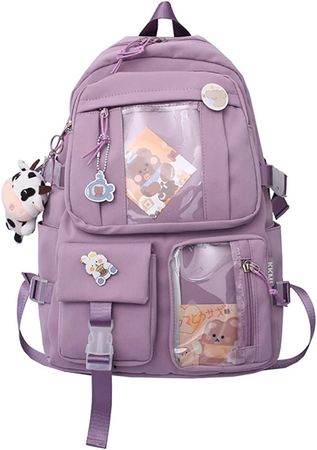Amazon.com | Kawaii Backpack with Pins