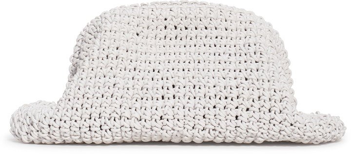 Pouch Crochet Leather Clutch