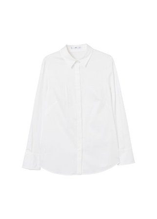 MANGO Slim-fit cotton shirt