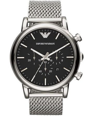 Emporio Armani Wrist Watch - Men Emporio Armani Wrist Watches online on YOOX United States - 58019417BT