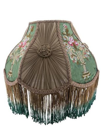 Neoclassic Embroidered Shade | Victorian Lampshade | Victorian Trading Co.