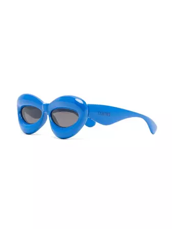 LOEWE Inflated cat-eye Sunglasses - Farfetch