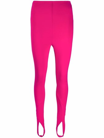 Shop The Attico Jamie cut-out stirrup leggings with Express Delivery - FARFETCH