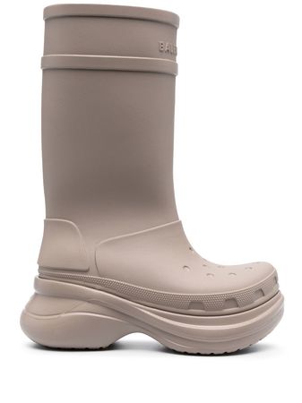 Balenciaga x Crocs™ mid-calf Boots - Farfetch