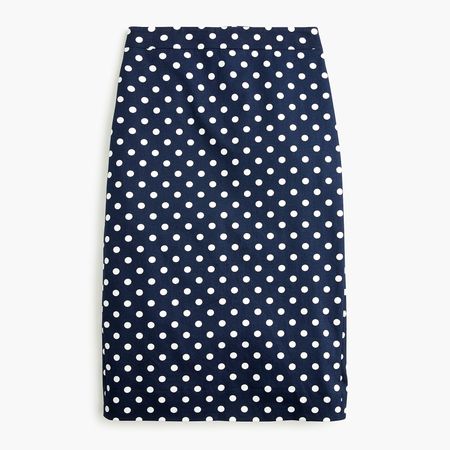 No. 2 pencil skirt in printed stretch chino - Women's Skirts | J.Crew