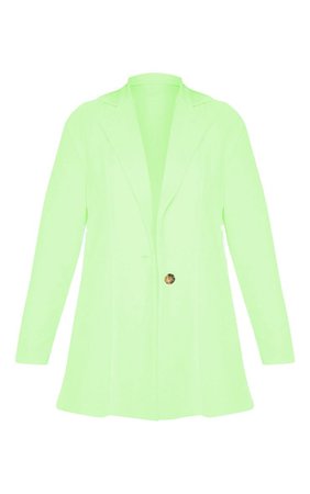 Neon green blazer