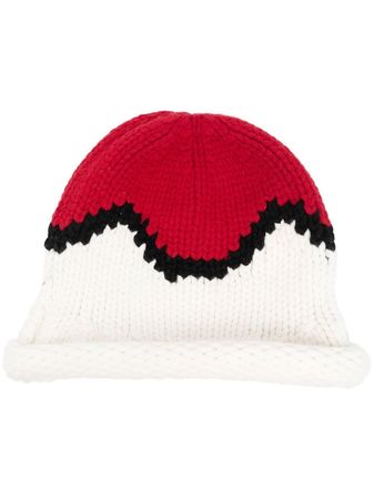 Kenzo wave-knit Beanie Hat - Farfetch