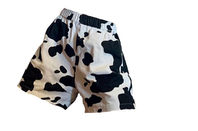 cow print shorts