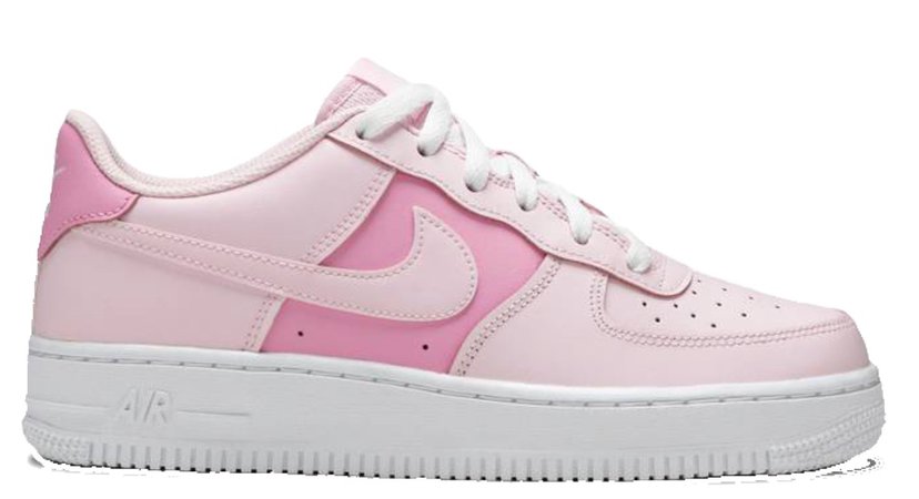 pink foam Nike Air Force 1