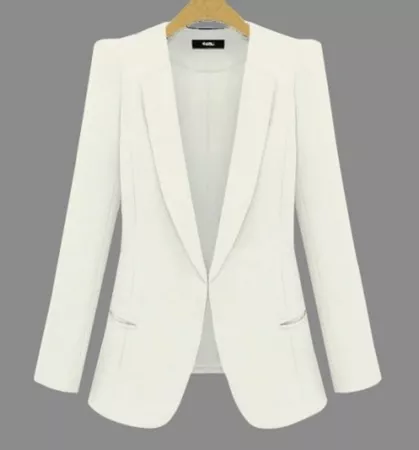 white business jacket