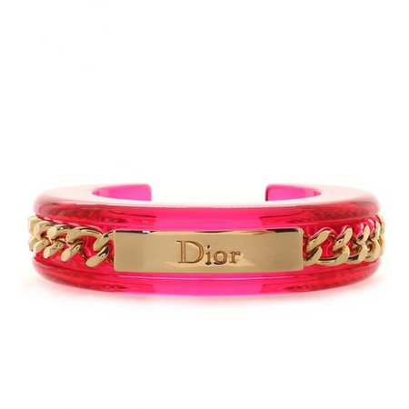 Bracelet Christian Dior Pink in Other - 17580679