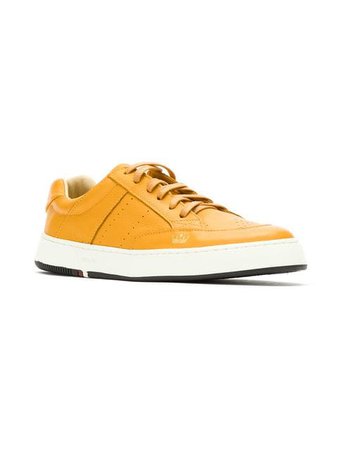 Osklen leather panelled sneakers