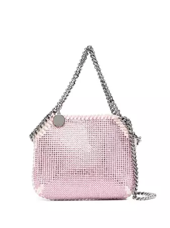 Stella McCartney Mini Falabella crystal-embellished Tote Bag - Farfetch