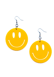 smiley face earrings - Buscar con Google
