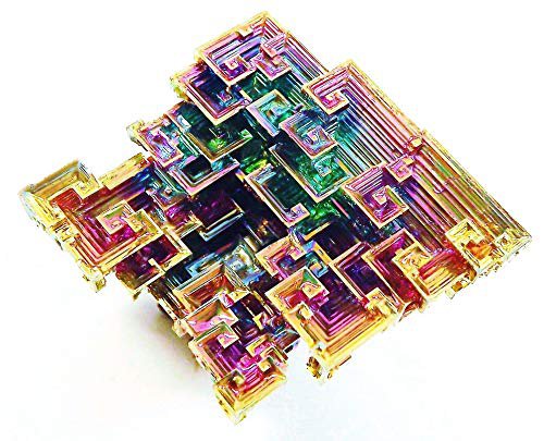 Bismuth Crystal Stone Extra Large Specimen for Collecting, Wire Wrapping, Wicca and Reiki Crystal Healing: Amazon.com: Industrial & Scientific