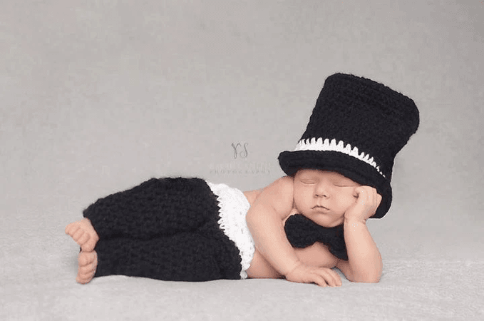 baby top hat formal business