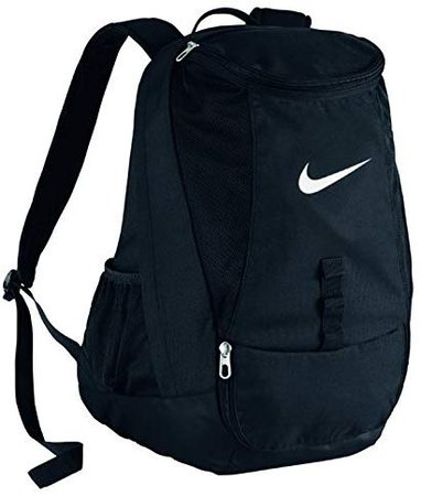 Amazon.com: Nike Club Team Swoosh Backpack Black/White Size One Size: Clothing