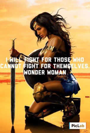 Wonder Woman Quote